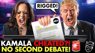 REPORT ABC Whistleblower Says Kamala Got Debate Questions in Advance Trump ‘NO MORE DEBATES’