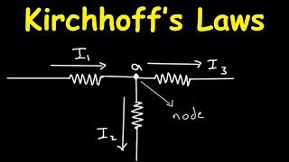 Kirchhoff’s Laws  Kirchhoff’s Current Law  Kirchhoff’s Voltage Law  Electrical Engineering