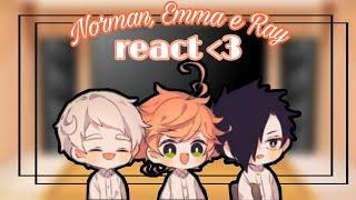 Norman Emma e Ray react RayxEmma  e NormanxEmma  TPN GC