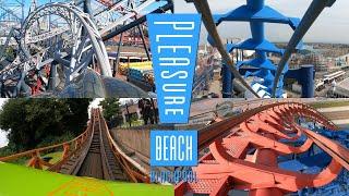 EVERY Roller Coaster @ Blackpool Pleasure Beach  4K Front Row POVs