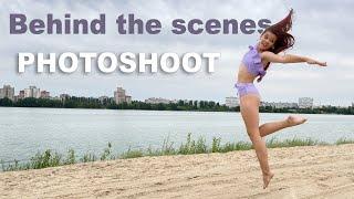 Behind the Scenes my photoshoot SHEIN PURPLE SWIMSUIT  Amir Gumerov photographer ELIZAVETA SHUBINA