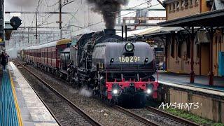 6029 Garratt Steam Locomotive leads HUGE consist with 4501 4201 & 4916 Enroute to Bathurst NSW