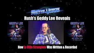 Rushs Geddy Lee Reveals How La Villa Strangiato Was Written & Recorded-Book Tour Pt 2