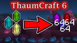 Превращаем одни КРИСТАЛЛЫ в другие  ThaumCraft 1.12.2