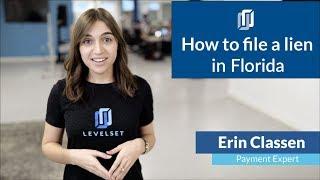 How to file a Mechanics Lien in Florida All you need to know