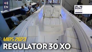 REGULATOR 30 XO seen at Miami International Boat Show 2023 - The Boat Show