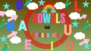 Fun with vowels and consonants  Learn letters and sounds for kids