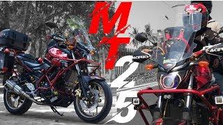 REVIEW MODIFIKASI YAMAHA MT 25 TOURING