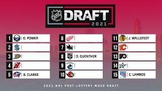 NHL 2021 MOCK DRAFT 2.0