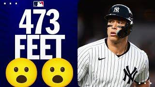 Aaron Judge CRUSHES ONE ALL RISE for a 473-foot dinger