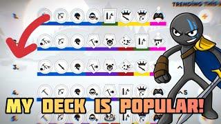 My SwordSpearXiphos Deck Is So Popular In These Days Stick War 3 Epic Gameplay Open Beta