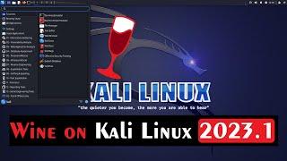 How to Install WineHQ on Kali Linux 2023.1  WineHQ 8.0 Linux Installation Guide Kali Linux 2023.1