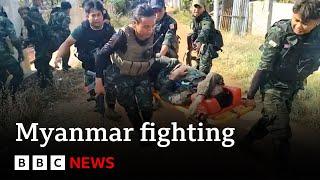 Frontline special report  Myanmar rebels take on army in brutal civil war  BBC News