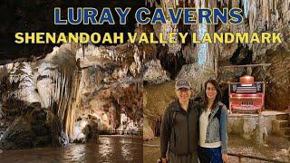 Exploring Luray Caverns  -- THE LARGEST Caves in East USA  Shenandoah Valley Weekend Trip Pt 01