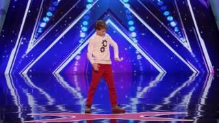 Americas Got Talent 2017 Audition - Merrick Hanna 12 Year Old Tells Emotional Story Through Dance