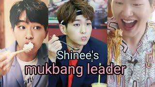 Shinees Mukbang leader Onew dubu tofu....