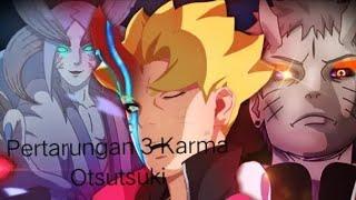 Pertarungan 3 Karma Otsutsuki  Boruto Kawaki vs Code  Boruto Chapter 62 Full