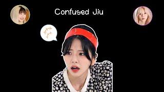 jiu got confused on yoohyeons sleeping habit