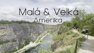 Lomy Malá & Velká Amerika & Mexiko  Small & Big America  The Grand Canyon of the Czech Republic 