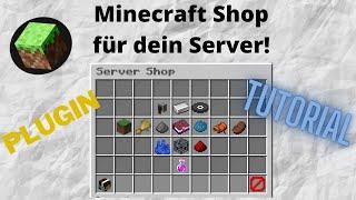 EconomyShopGUI Minecraft Shop Plugin  German  Tutorial  Free  1.8-1.18.X