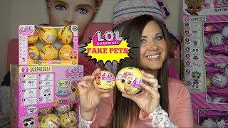 Fake LOL surprise dolls series 3 FAKE LOL surprise Pets Confetti Pop LOL surprise series 3