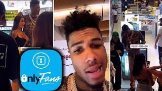 Blueface in Thailand CALLS OUT GIRLS on Only Fans having S%X #blueface #hiphop #thailand #rap