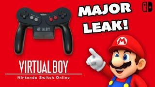 The Virtual Boy Just LEAKED For Nintendo Switch Online?