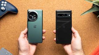 OnePlus 11 vs Pixel 7 Pro Review - Its a Tough Choice