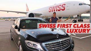 SWISS B777 First Class Luxury Flight Zurich to Hong Kong