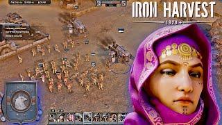 Iron Harvest Gameplay  Intense 1v1 Multiplayer Battle  Usonia Vs Saxony