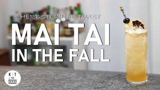 Tiki trifft Herbst Mai Tai In The Fall - Ein herbstlicher Mai Tai Twist