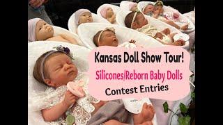 Havinguons Kansas Doll Show Tour SiliconesReborn Baby Dolls Contest Entries New Sculpts