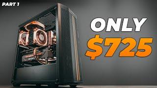 Best Bang For Buck Creator PC for $700 - How to build a budget workstation? Part 1