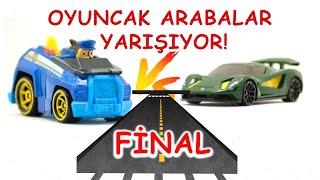 Oyuncak Araba Yarışı - Büyük Final -  Evdeki En Hızlı Araba Belli Oluyor