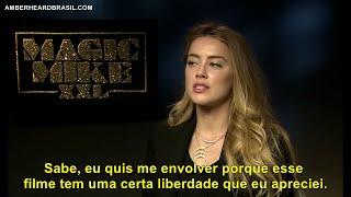 Amber Heard fala sobre Magic Mike XXL para a Glamour UK LEGENDADO PTBR