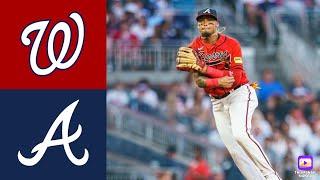 Braves Highlights vs The Nationals  2023 MLB Highlights  6923