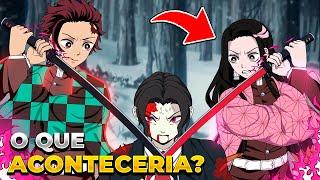 E SE TANJIRO E NEZUKO FOSSEM CAÇADORES DE ONIS JUNTOS? O QUE ACONTECERIA?  DEMON SLAYER