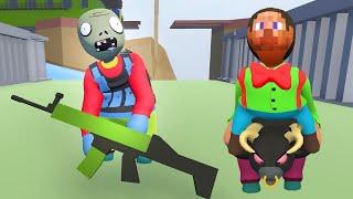 STEVE İLE ZOMBİK ASKERİ EĞİTİM ALIYOR  Human Fall Flat 2