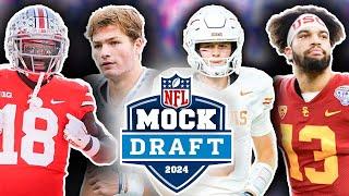 The OFFICIAL 2024 NFL First Round Mock Draft Midseason Edition 3.0  TPS