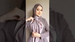 TUTORIAL HIJAB CANTIK SEGI EMPAT YANG SIMPLE DAN ANGGUN #hijabstyle #hijabers