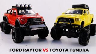 Ford Raptor VS Toyota Tundra Restoration Abandoned  Model Cars