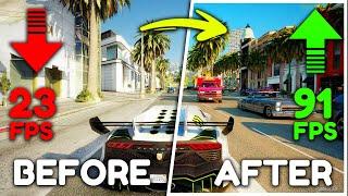How To Fix LAG In GTA 5  Boost FPS & Fix LAG In Low End PC  Fast & Simple Tutorial 