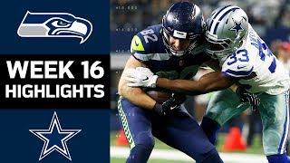 Seahawks vs. Cowboys  NFL Week 16 Game Highlights