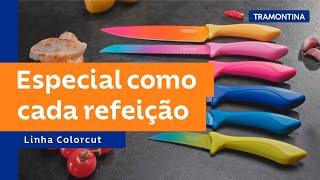 Conheça a linha Colorcut cores e precisão que chamam a atenção na cozinha  Tramontina