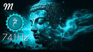741 HZ  DISOLVE TOXINS  THROAT CHAKRA  DETOX FREQUENCY