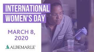 Albemarle International Womens Day 2020