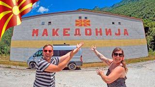 First impressions of VAN LIFE in NORTH MACEDONIA  Vanlife Balkan