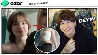 HER SISTER GAVE MARCUST AN OUTFIT CHECK ON AZAR  OMETV  OMEGLE  MarcusT 2nd Channel