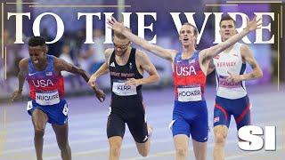 Four Way Finish in Mens 1500m Final  Olympics  Sports Illustrated