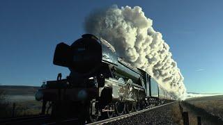 Perfect conditions for The Flying Scotsman 181221